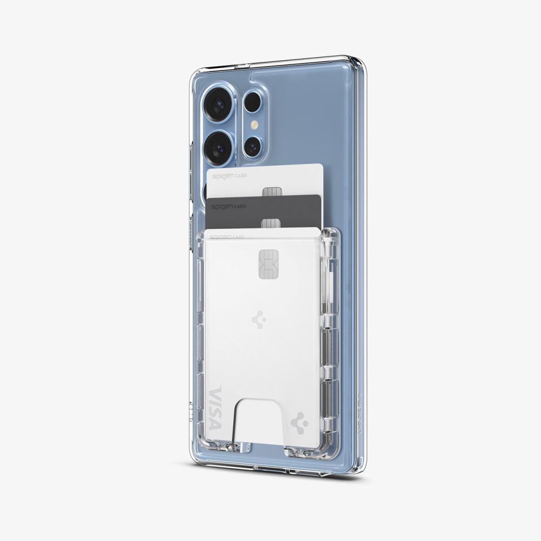 Spigen Ultra Hybrid Wallet MagSafe Samsung Galaxy S25 Series Crystal Clear Spigen Ultra Hybrid Wallet MagSafe Samsung Galaxy S25 Series Crystal Clear