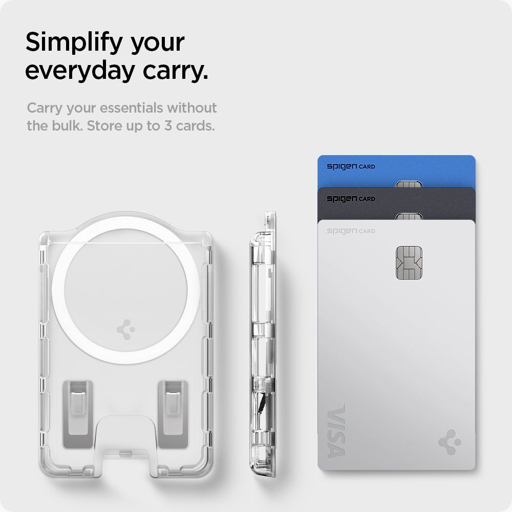 Spigen Ultra Hybrid Wallet MagSafe Samsung Galaxy S25 Series Crystal Clear Spigen Ultra Hybrid Wallet MagSafe Samsung Galaxy S25 Series Crystal Clear