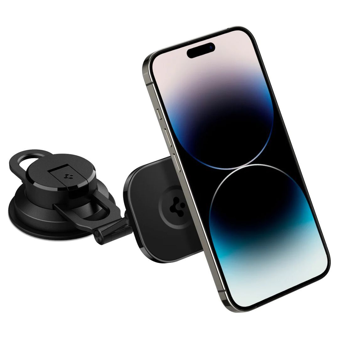 Spigen OneTap 3 Dash/Wind Magnetic Car Mount (MagFit) Black Spigen OneTap 3 Dash/Wind Magnetic Car Mount (MagFit) Black