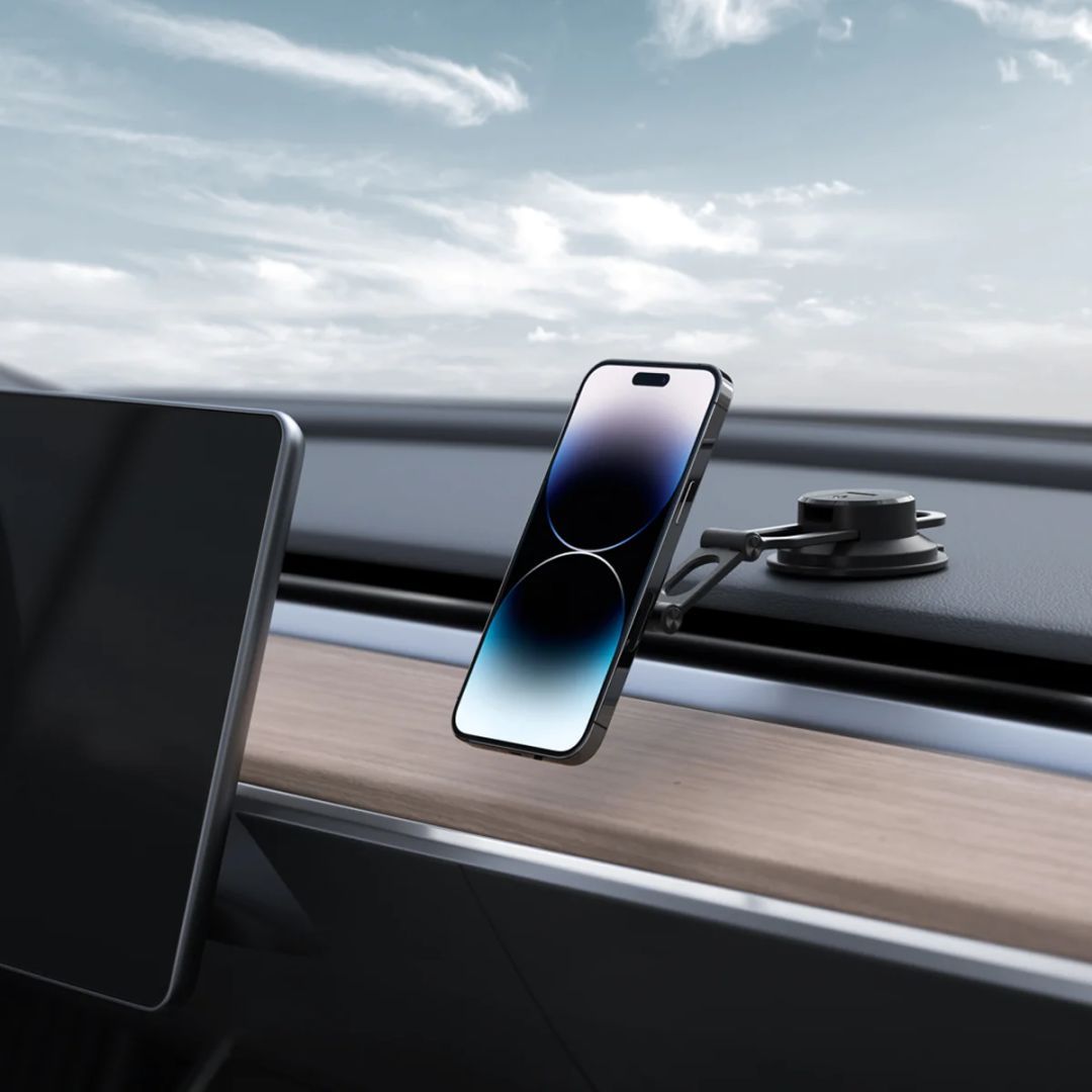 Spigen OneTap 3 Dash/Wind Magnetic Car Mount (MagFit) Black Spigen OneTap 3 Dash/Wind Magnetic Car Mount (MagFit) Black