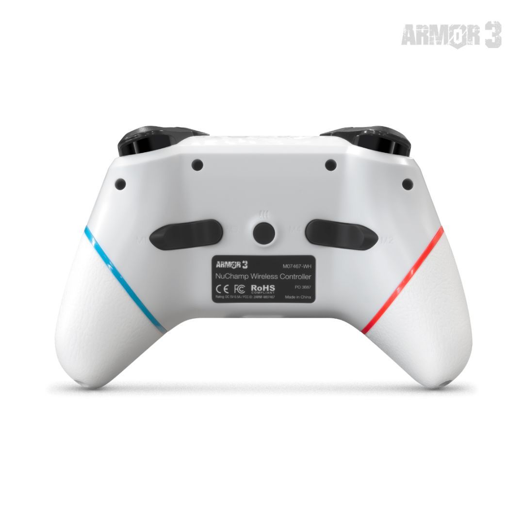 ARMOR3 NuChamp Nintendo Switch Gamepad White ARMOR3 NuChamp Nintendo Switch Gamepad White