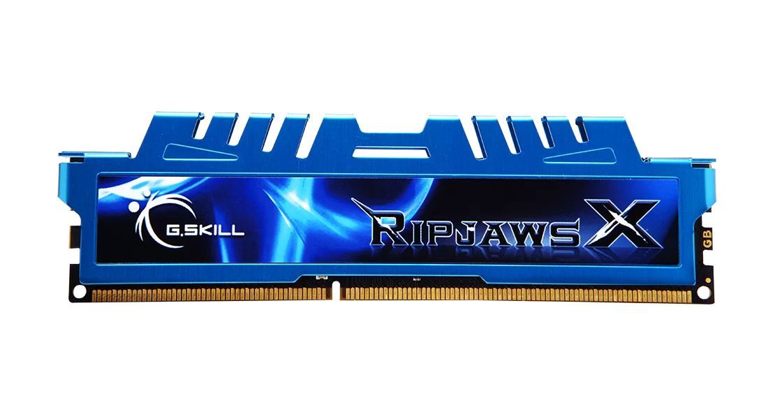 G.SKILL 32GB DDR3 1600MHz Kit(4x8GB) RipjawsX Blue G.SKILL 32GB DDR3 1600MHz Kit(4x8GB) RipjawsX Blue