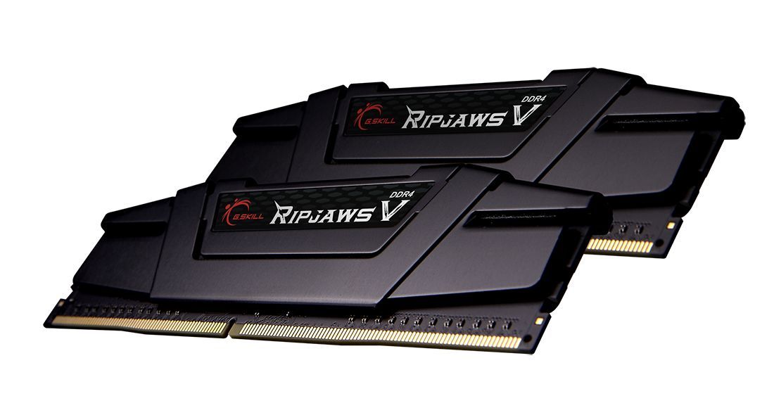 G.SKILL 32GB DDR4 3200MHz Kit(2x16GB) RipjawsV Black G.SKILL 32GB DDR4 3200MHz Kit(2x16GB) RipjawsV Black