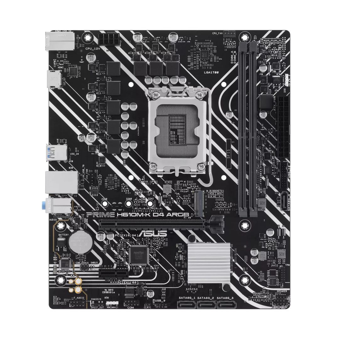 Asus PRIME H610M-K D4 ARGB Asus PRIME H610M-K D4 ARGB