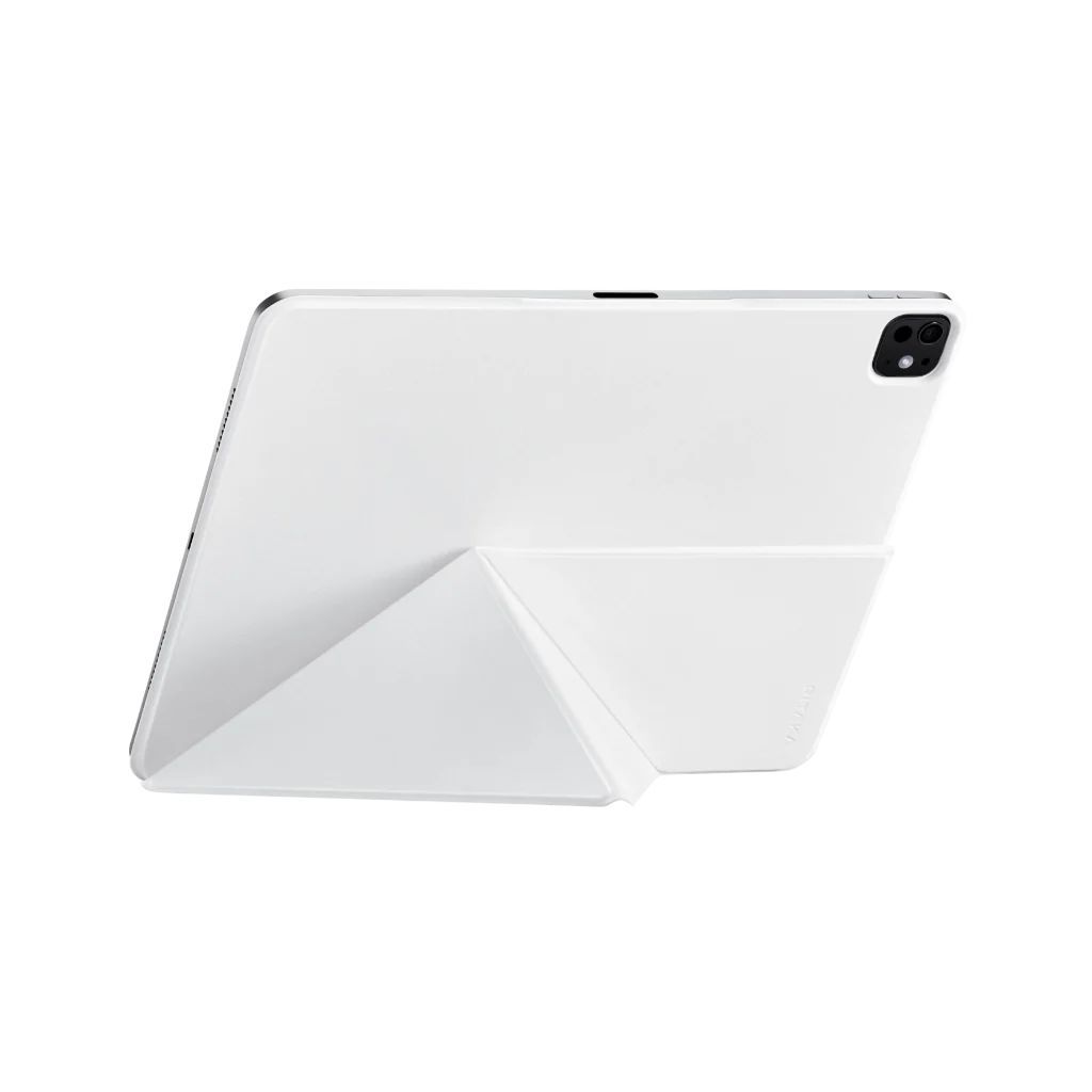 Pitaka Folio 2 case for iPad Air 13" 2024, iPad Pro 12,9" 2018/2022 White