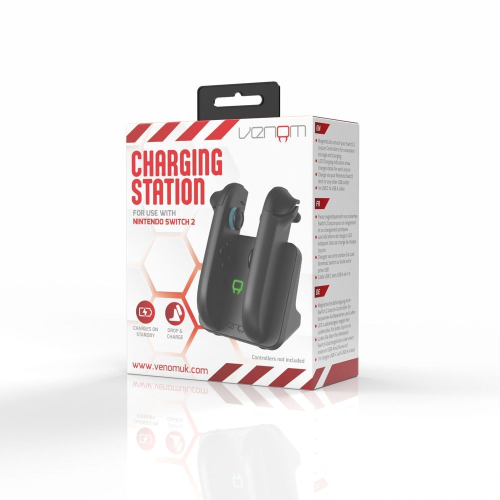 Venom VS4932 JoyCon Charging Dock Black Venom VS4932 JoyCon Charging Dock Black