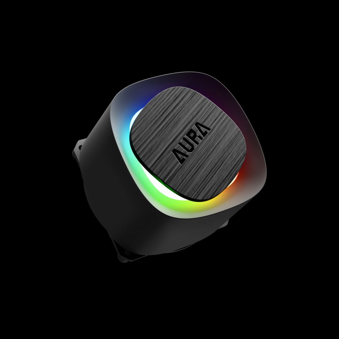 Gamdias Aura GL120 V2 Performance ARGB Liquid Cooler