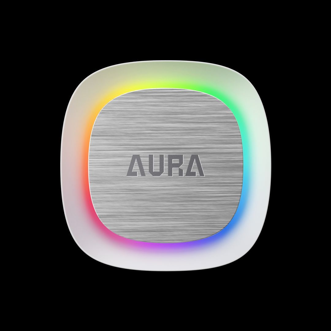 Gamdias Aura GL120 V2 WH Performance ARGB Liquid Cooler