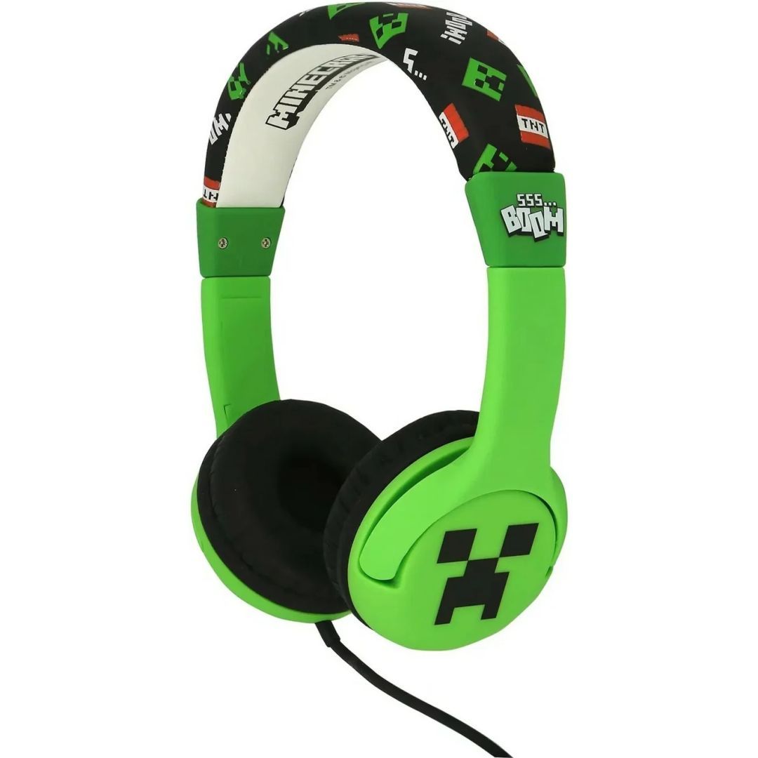 OTL Technologies Minecraft Creeper Headphones Green OTL Technologies Minecraft Creeper Headphones Green