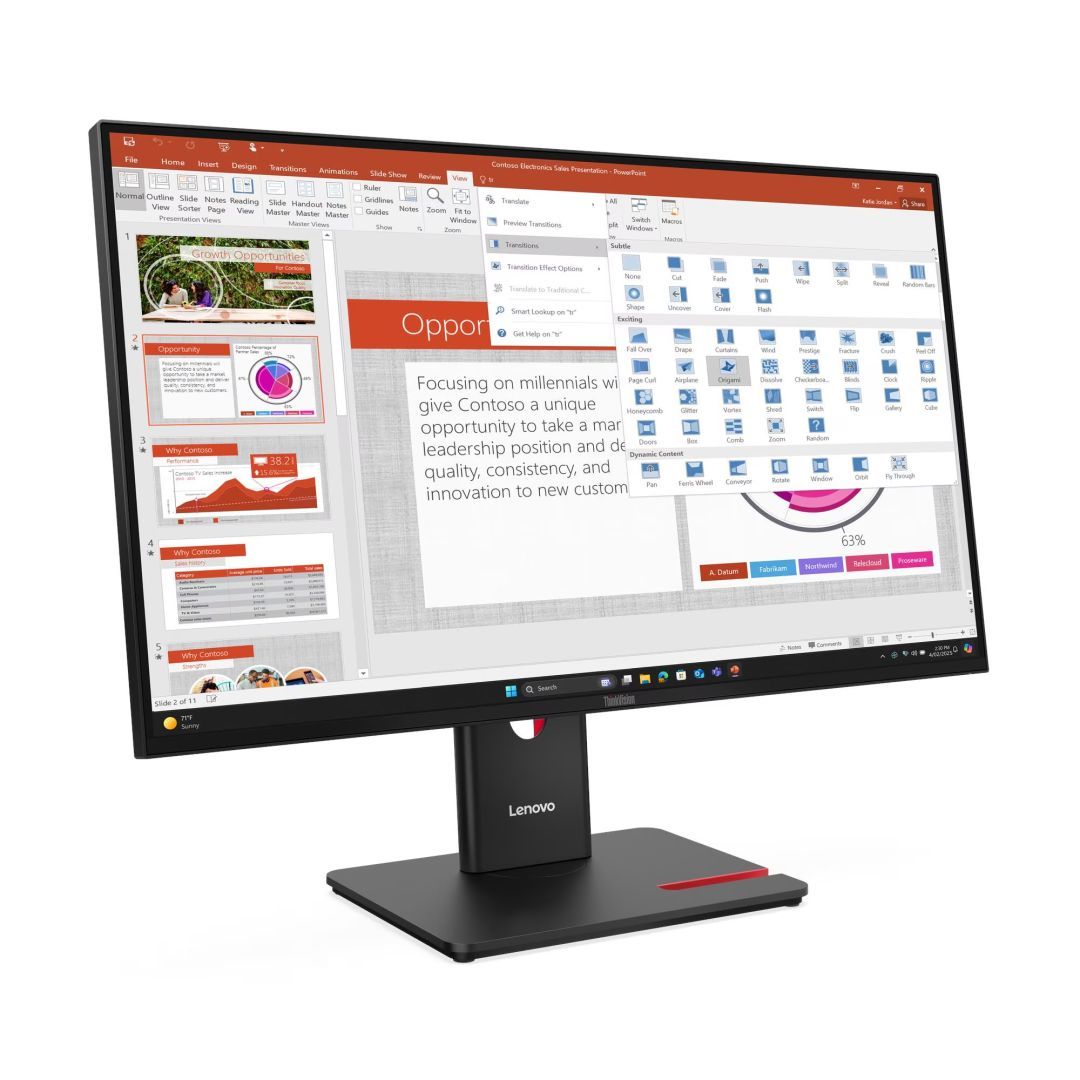 Lenovo 27" ThinkVision T27-40 IPS LED Lenovo 27" ThinkVision T27-40 IPS LED