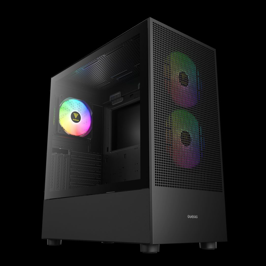 Gamdias Talos M3 Mesh Tempered Glass Black Gamdias Talos M3 Mesh Tempered Glass Black