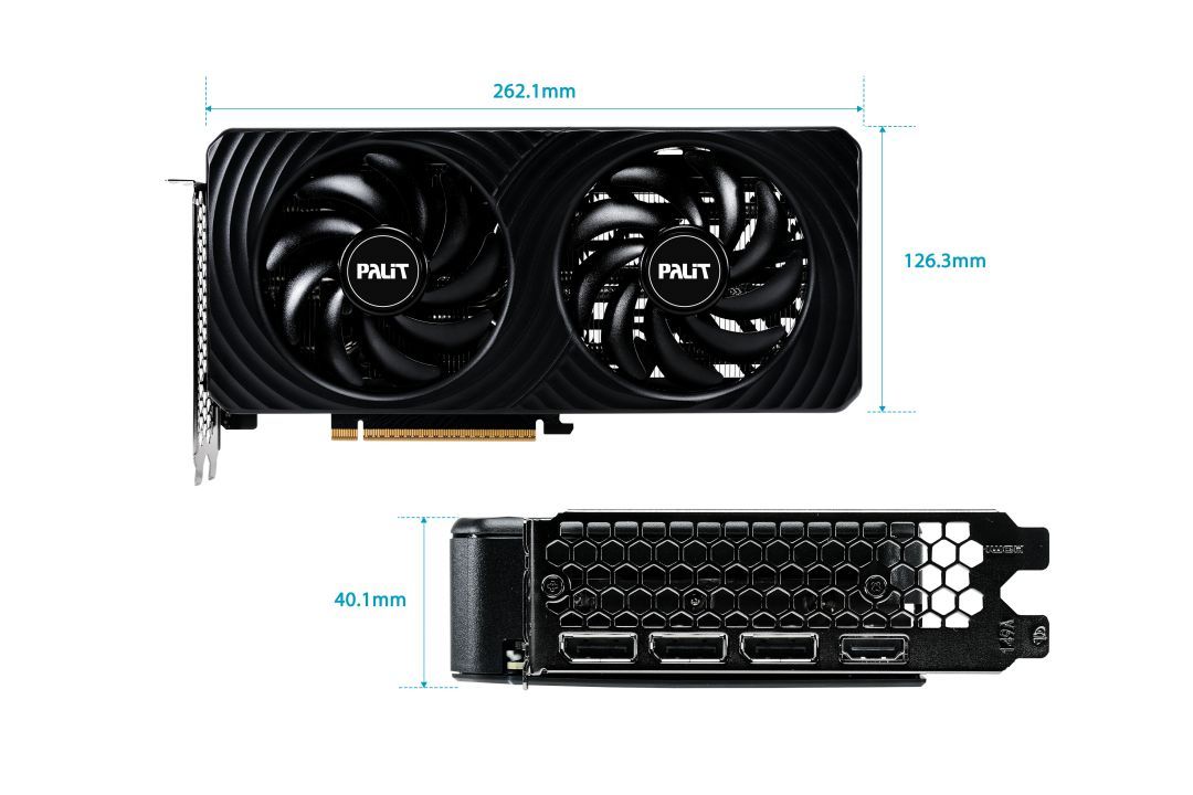 Palit GeForce RTX5060 8GB DDR7 Dual OC