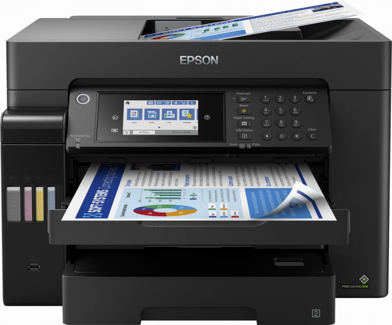 Epson EcoTank L15160 Wireless Tintasugaras Nyomtató/Másoló/Scanner/Fax Epson EcoTank L15160 Wireless Tintasugaras Nyomtató/Másoló/Scanner/Fax