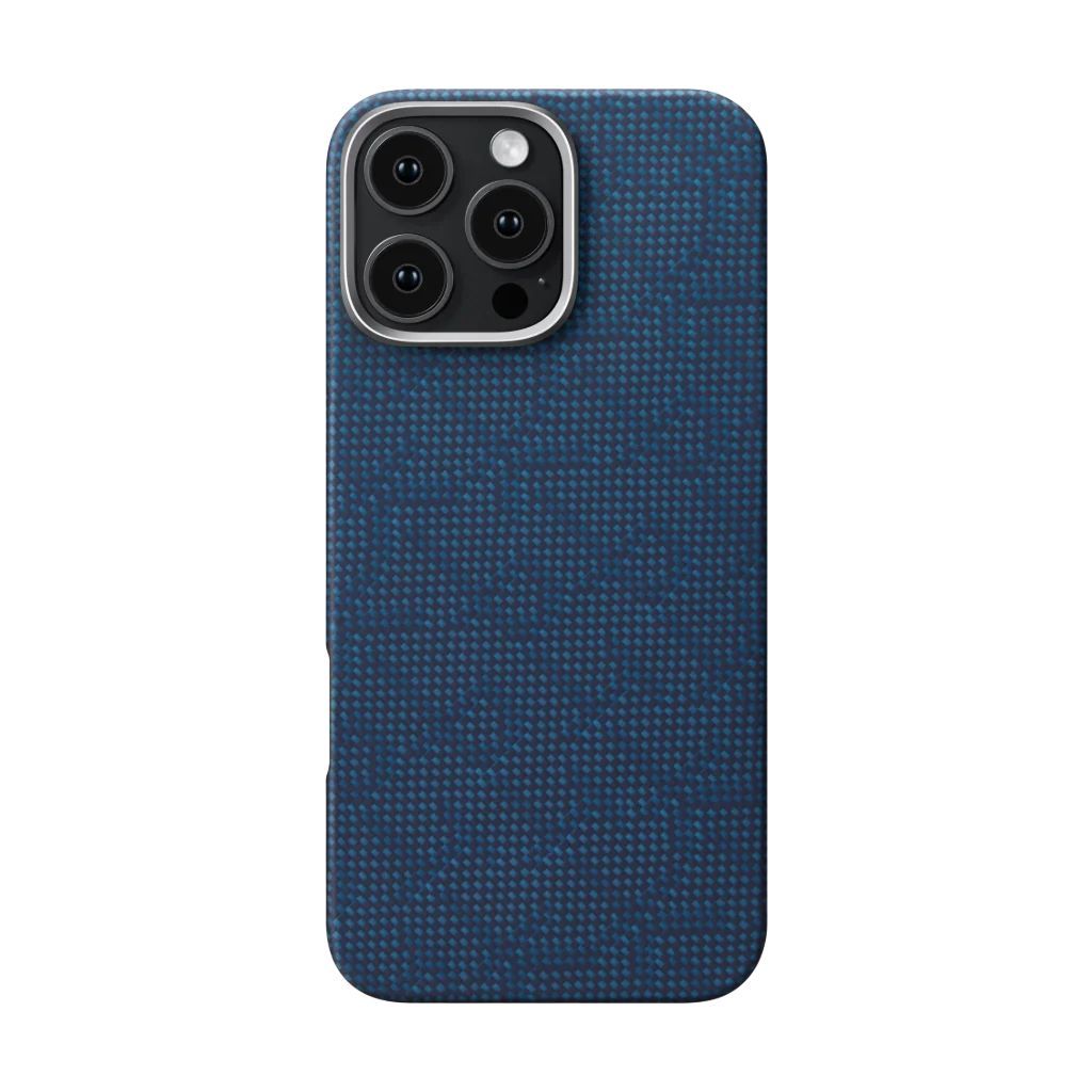 Pitaka Tactile Woven Case PTK iPhone 16 Pro Max Dark Blue Pitaka Tactile Woven Case PTK iPhone 16 Pro Max Dark Blue
