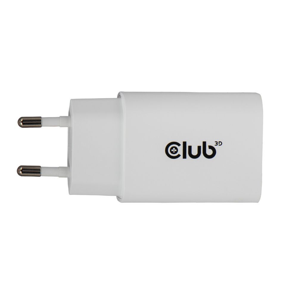 Club3D USB-C Charger 30W White (2-Pack)