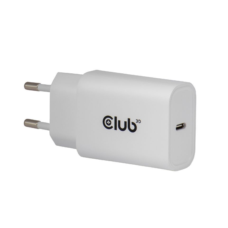 Club3D USB-C Charger 30W White (2-Pack)