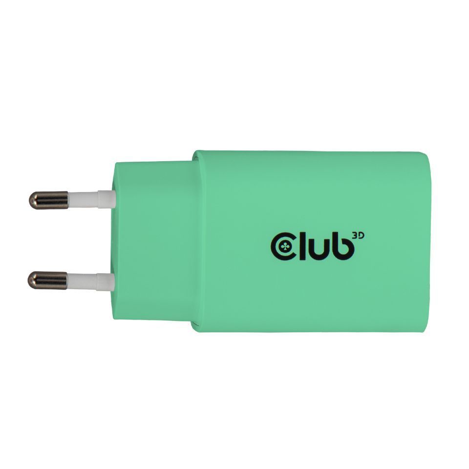 Club3D USB-C Charger 30W Green (2-Pack) Club3D USB-C Charger 30W Green (2-Pack)