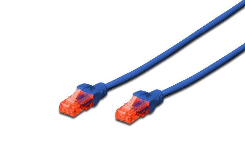 Digitus CAT6 U-UTP Patch Cable 1m Blue Digitus CAT6 U-UTP Patch Cable 1m Blue