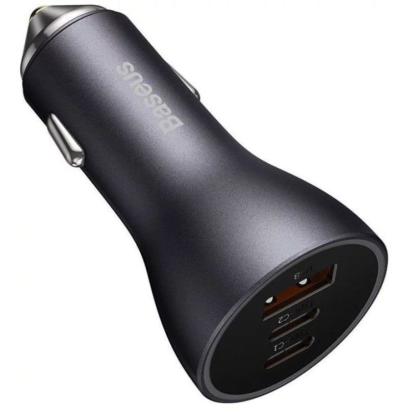 Baseus Golden Contactor Pro Car Charger 65W Grey Baseus Golden Contactor Pro Car Charger 65W Grey