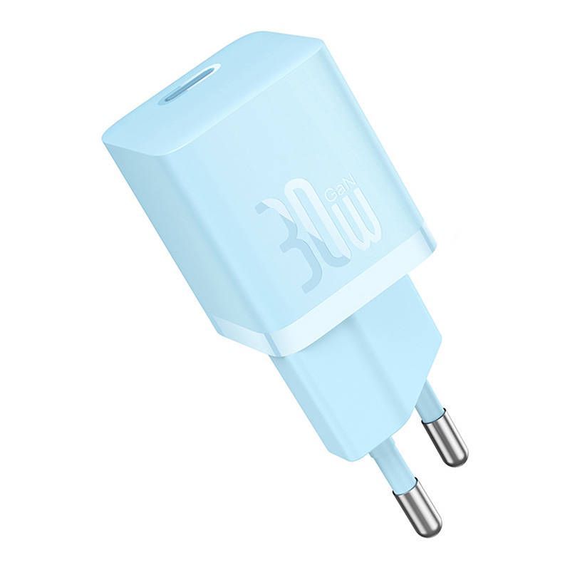 Baseus GaN5 Mini USB-C Charger Blue Baseus GaN5 Mini USB-C Charger Blue