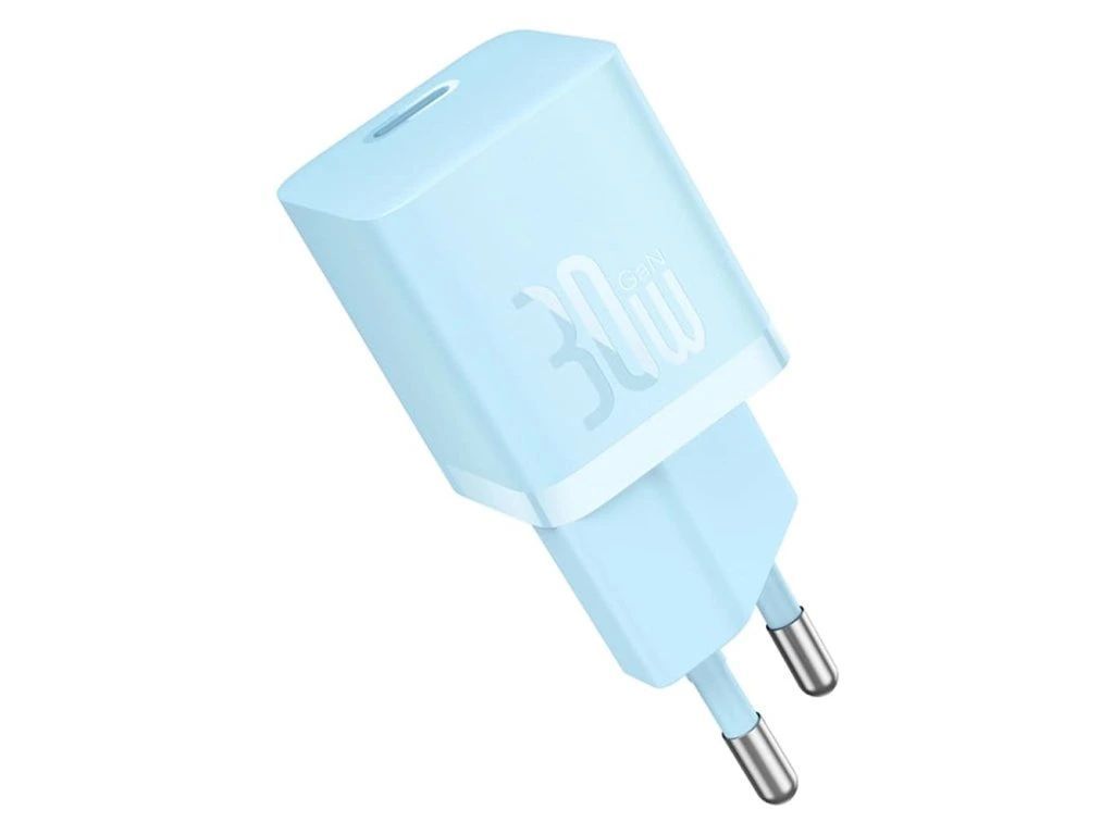 Baseus GaN5 Mini 30W Wall Charger Blue Baseus GaN5 Mini 30W Wall Charger Blue