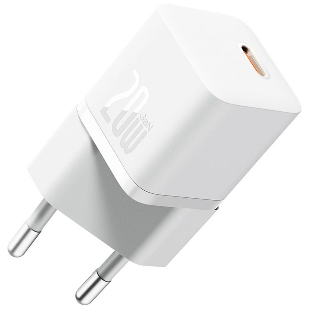 Baseus GaN5 Mini 20W Wall Charger White Baseus GaN5 Mini 20W Wall Charger White