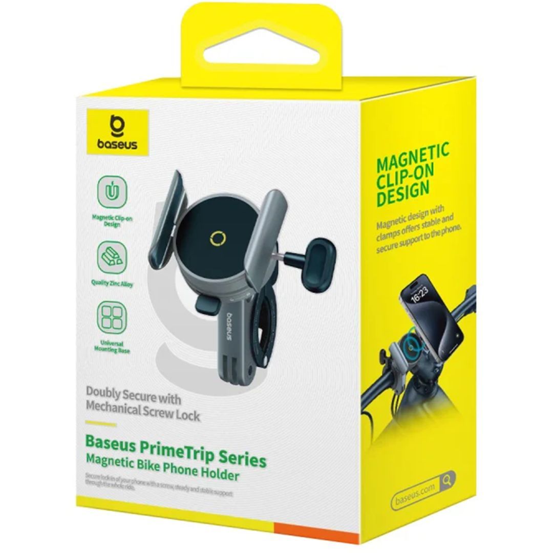 Baseus Prime Trip Magnetic Bike Phone Holder Black