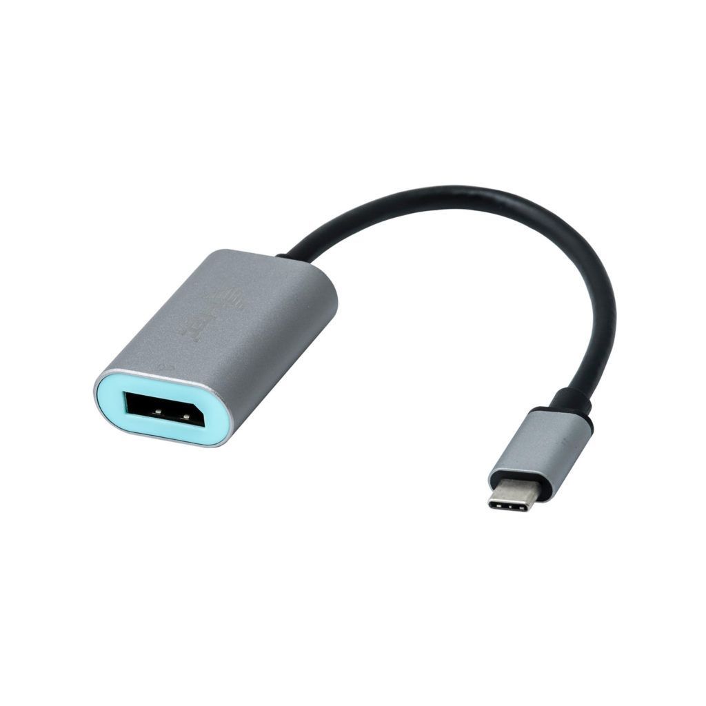 I-TEC USB-C to Metal Display Port 4K/60Hz adapter cable Grey I-TEC USB-C to Metal Display Port 4K/60Hz adapter cable Grey