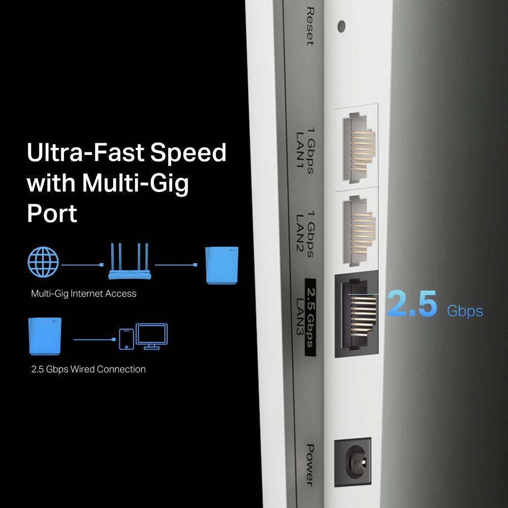 TP-Link RE900XD AX6000 Mesh Wi-Fi 6 Range Extender TP-Link RE900XD AX6000 Mesh Wi-Fi 6 Range Extender