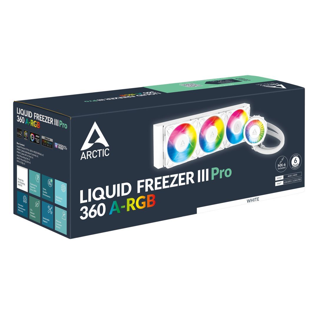 Arctic Liquid Freezer III Pro 360 A-RGB White Arctic Liquid Freezer III Pro 360 A-RGB White