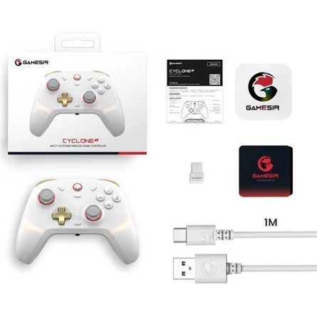 GameSir Cyclone 2 Wireless Bluetooth Gamepad White