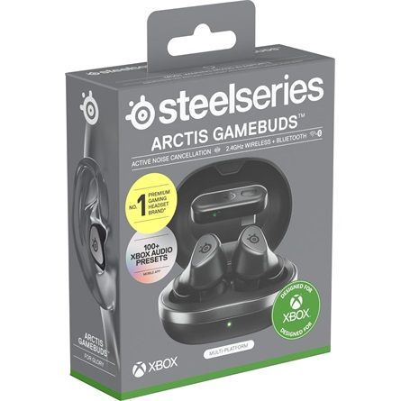 Steelseries Arctis GameBuds XBOX Wireless Bluetooth Gaming Headset Black Steelseries Arctis GameBuds XBOX Wireless Bluetooth Gaming Headset Black