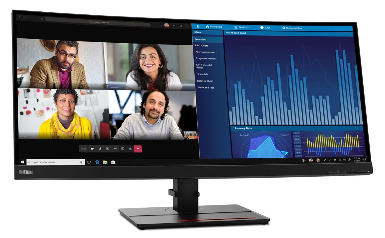 Lenovo 34,1" ThinkVision P34w-20 IPS LED Curved Lenovo 34,1" ThinkVision P34w-20 IPS LED Curved