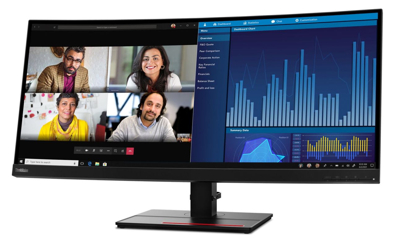 Lenovo 34,1" ThinkVision P34w-20 IPS LED Curved Lenovo 34,1" ThinkVision P34w-20 IPS LED Curved