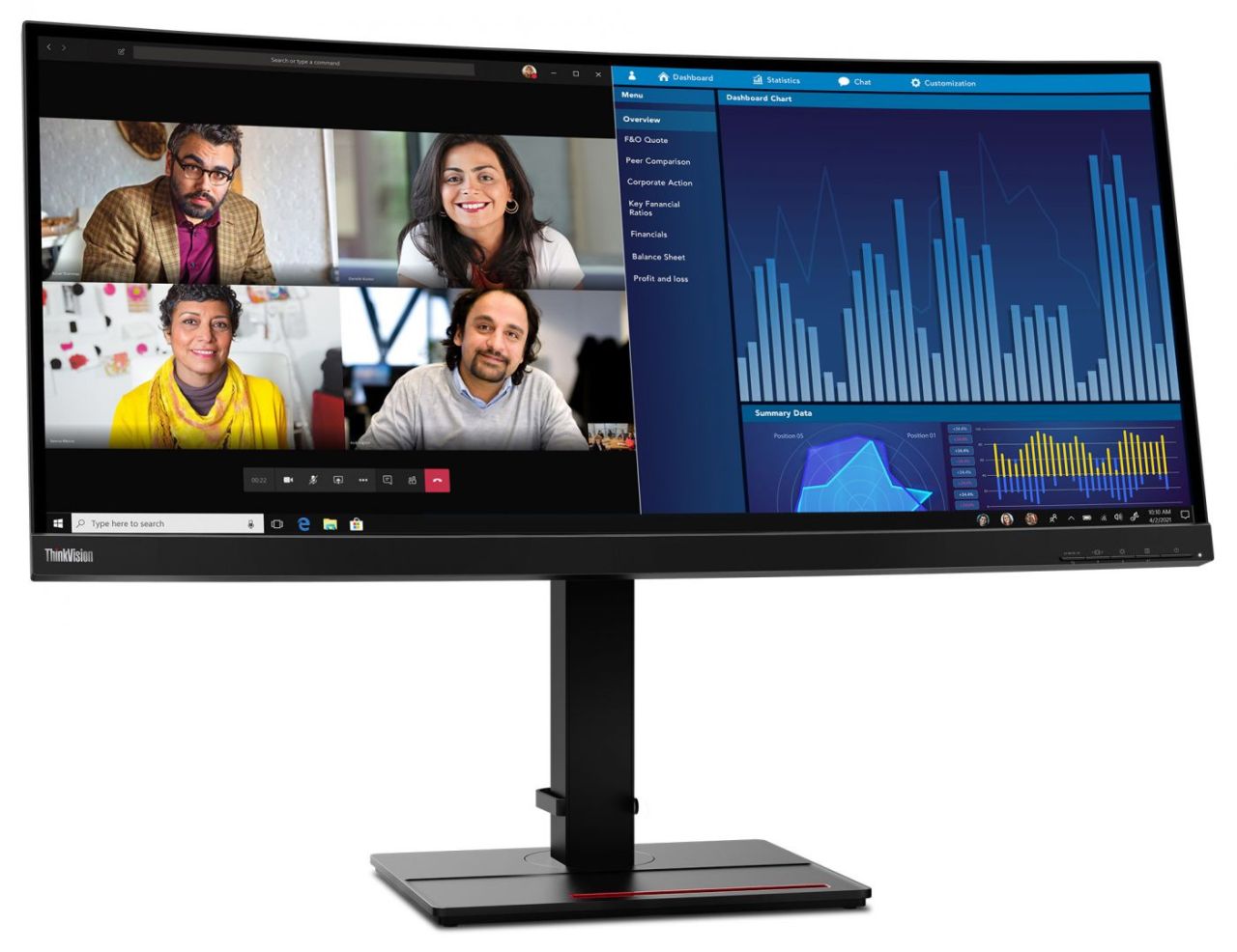 Lenovo 34,1" ThinkVision P34w-20 IPS LED Curved Lenovo 34,1" ThinkVision P34w-20 IPS LED Curved