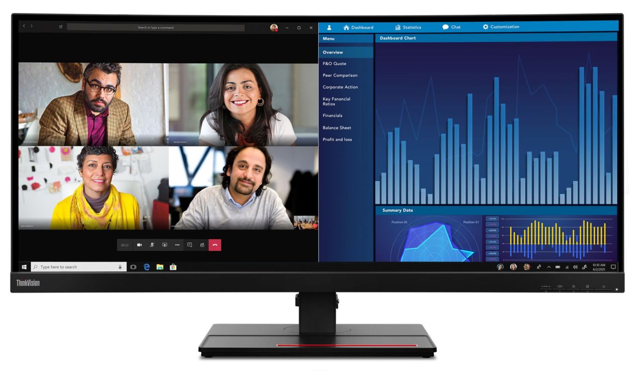 Lenovo 34,1" ThinkVision P34w-20 IPS LED Curved Lenovo 34,1" ThinkVision P34w-20 IPS LED Curved