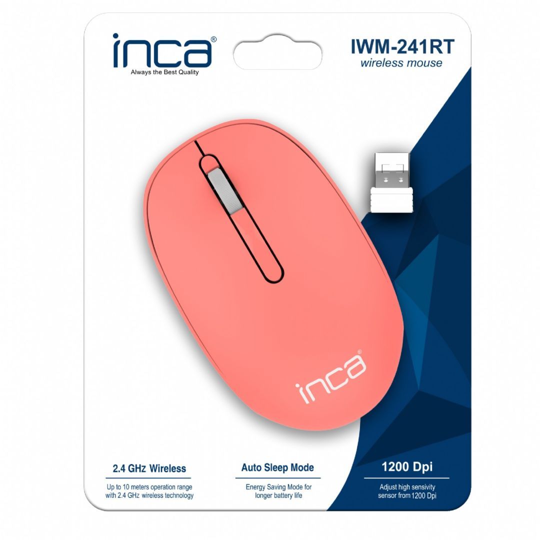 INCA IWM-241RS Wireless mouse Rose Pink INCA IWM-241RS Wireless mouse Rose Pink