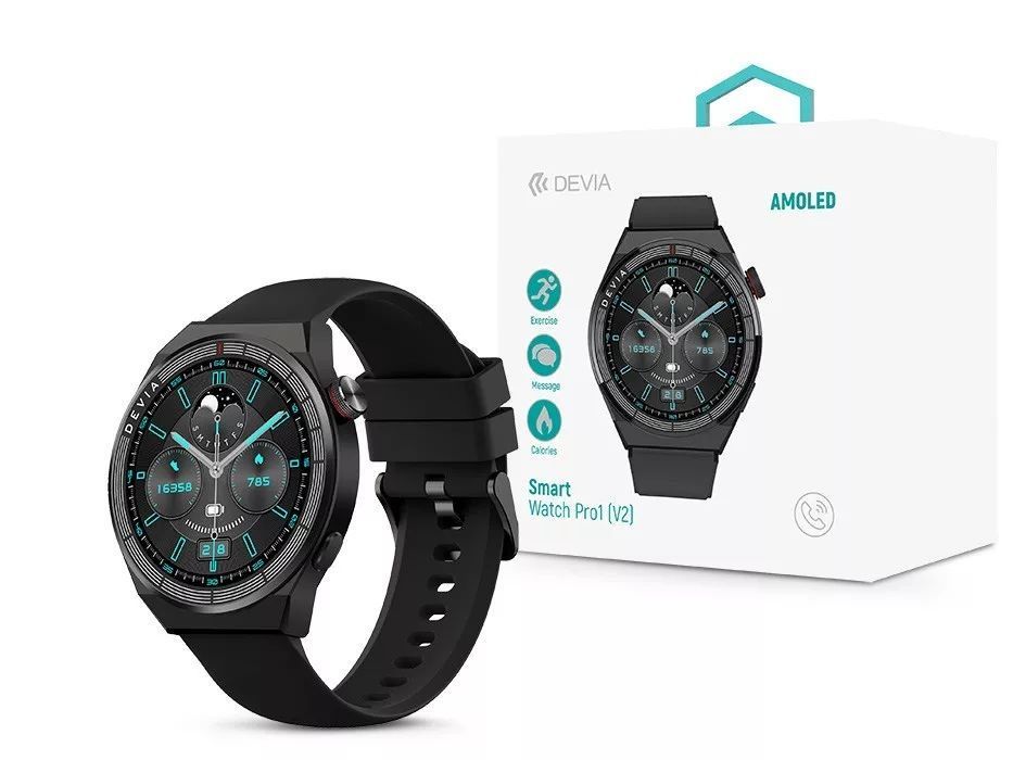 Devia Pro1 (V2) Smart Watch Black Devia Pro1 (V2) Smart Watch Black