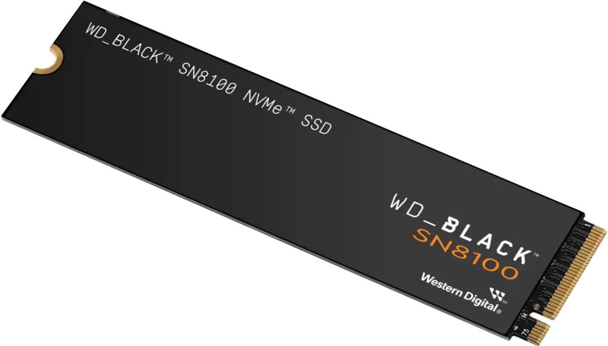 Western Digital 1TB M.2 2280 NVMe SN8100 Black