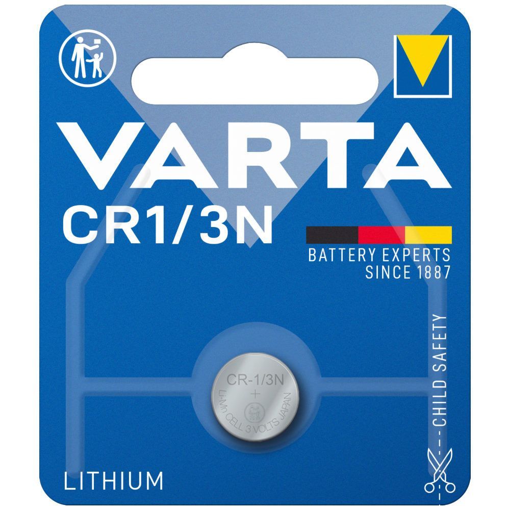 Varta CR1/3N Lítium Gombelem 1db/csomag Varta CR1/3N Lítium Gombelem 1db/csomag