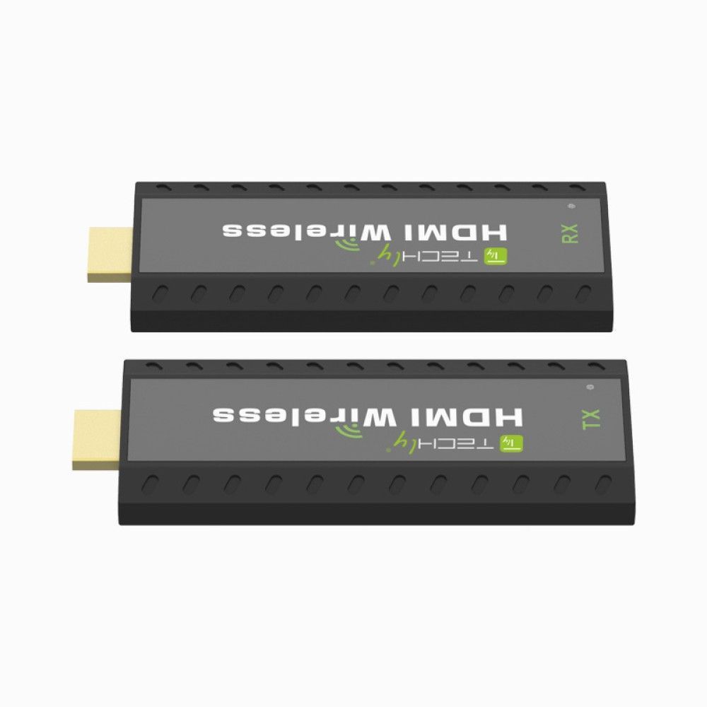 TECHLY IDATA HDMI-WL53 Compact Wireless HDMI Extender 50m TECHLY IDATA HDMI-WL53 Compact Wireless HDMI Extender 50m