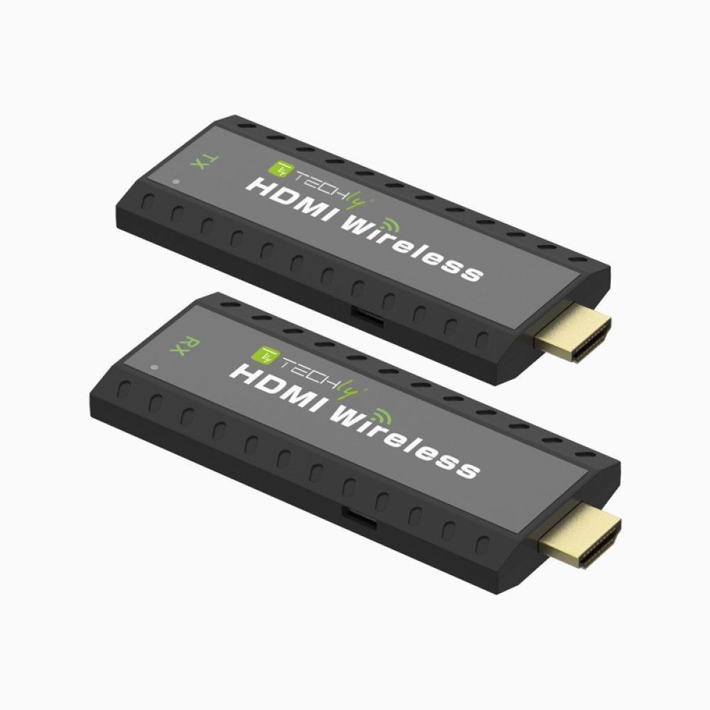 TECHLY IDATA HDMI-WL53 Compact Wireless HDMI Extender 50m TECHLY IDATA HDMI-WL53 Compact Wireless HDMI Extender 50m