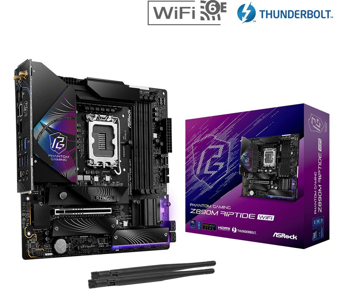 ASRock Z890M RIPTIDE WIFI ASRock Z890M RIPTIDE WIFI