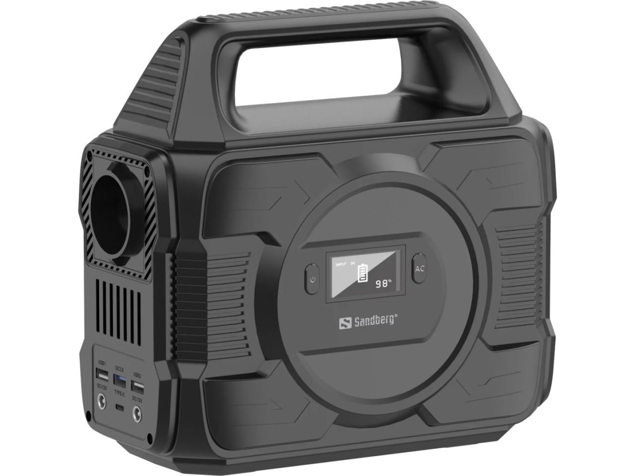 Sandberg AC 300 80000mAh Power Station Black Sandberg AC 300 80000mAh Power Station Black
