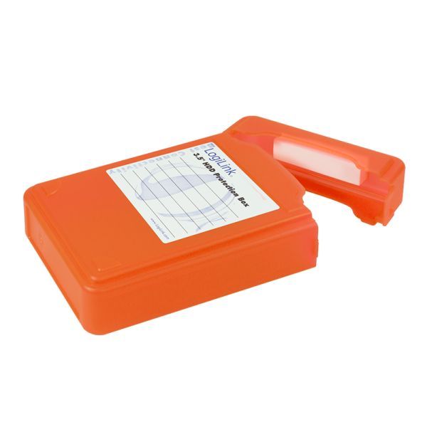 Logilink protection box for 3.5" HDDs Orange Logilink protection box for 3.5" HDDs Orange