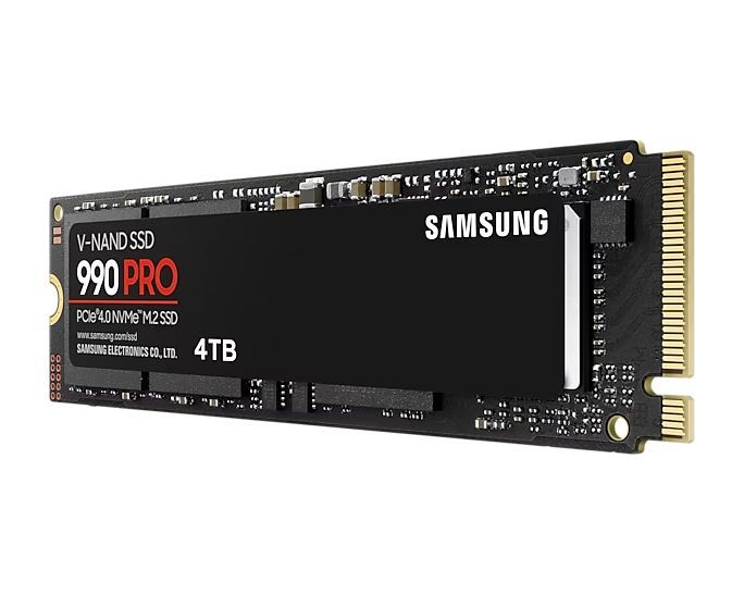 Samsung 4TB M.2 2280 NVMe 990 Pro
