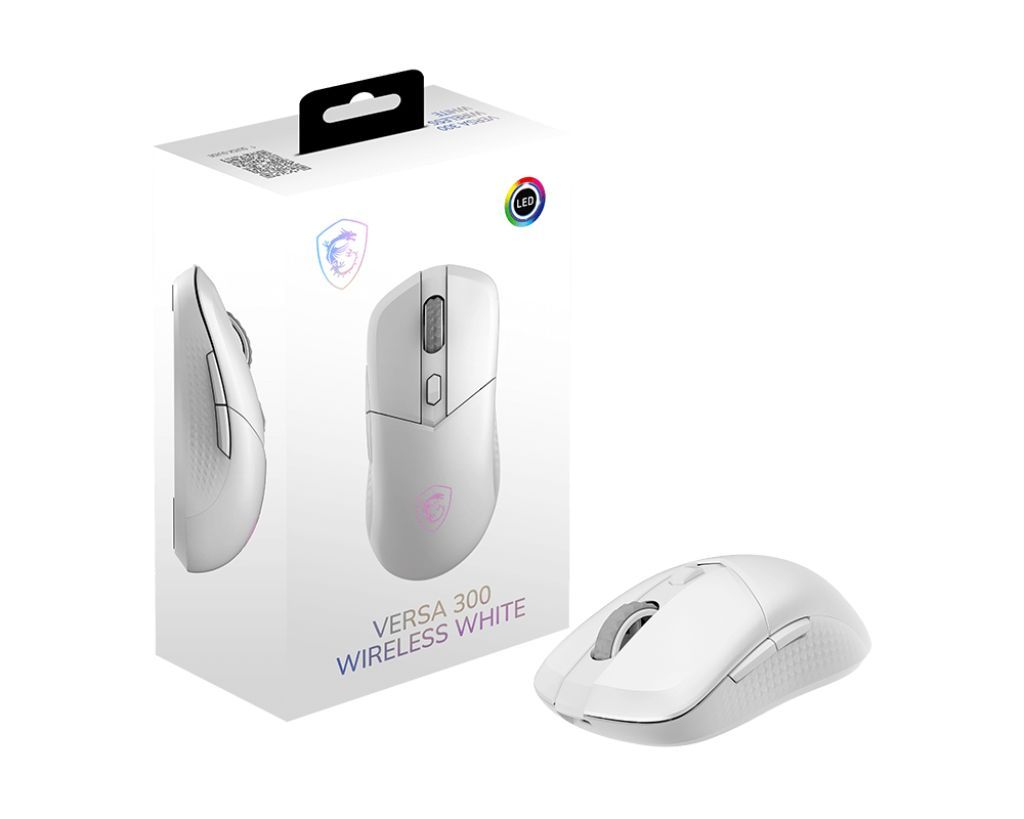 Msi Versa 300 Wireless Bluetooth Gaming Mouse White Msi Versa 300 Wireless Bluetooth Gaming Mouse White