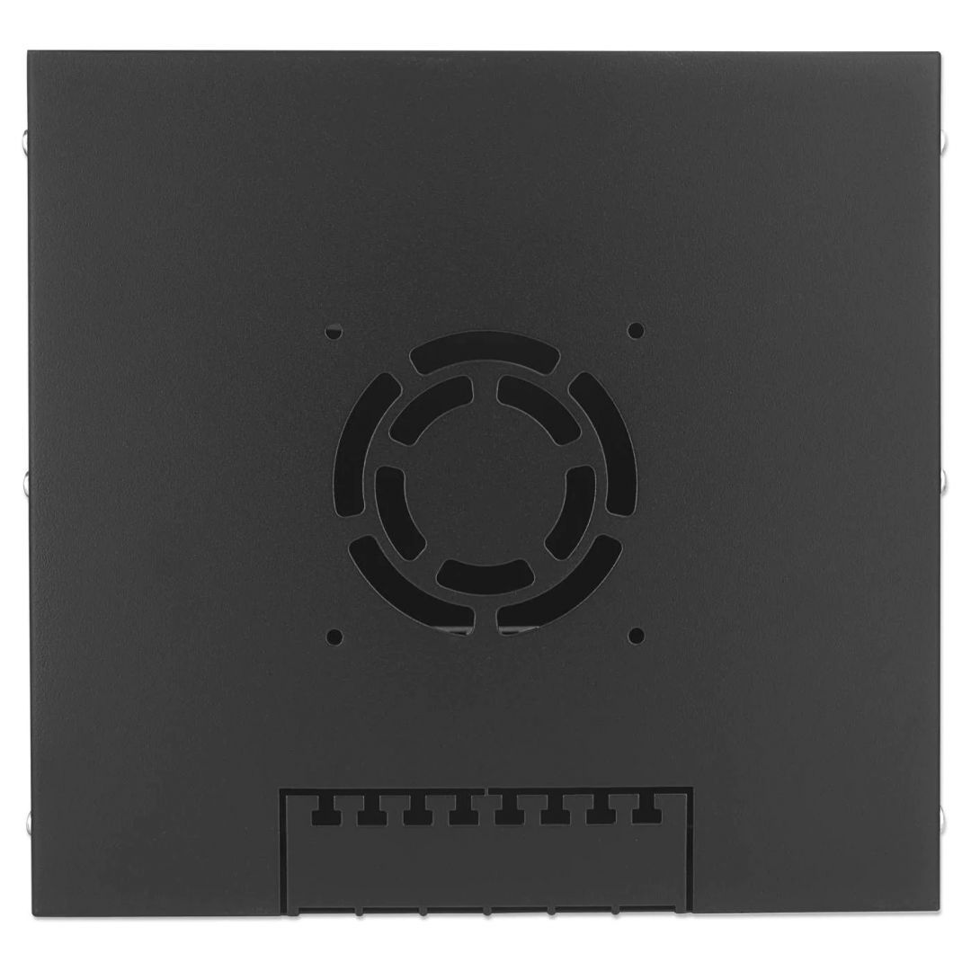 Intellinet 10" 6U Falra szerelhető Rackszekrény Black Intellinet 10" 6U Falra szerelhető Rackszekrény Black