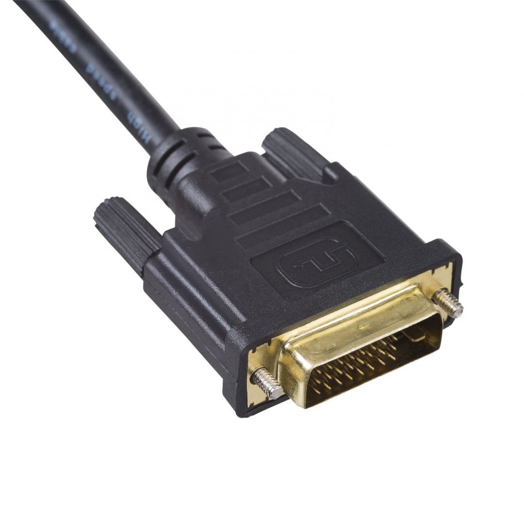 Akyga AK-AV-11 HDMI / DVI-D (Dual Link) (24+1) Cabe 1,8m Black Akyga AK-AV-11 HDMI / DVI-D (Dual Link) (24+1) Cabe 1,8m Black