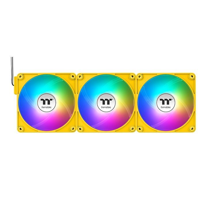 Thermaltake CT120 EX ARGB Sync PC Cooling Fan Bumblebee (3-Fan Pack) Thermaltake CT120 EX ARGB Sync PC Cooling Fan Bumblebee (3-Fan Pack)